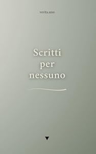 Copertina Scritti per nessuno
